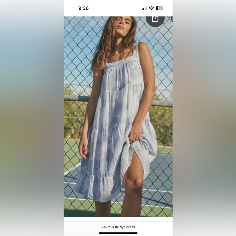 Rails Tie Dye Dress